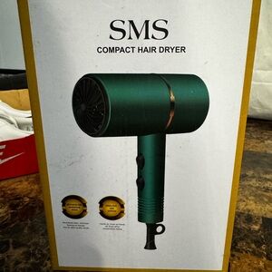 Green Compact Hair Dryer